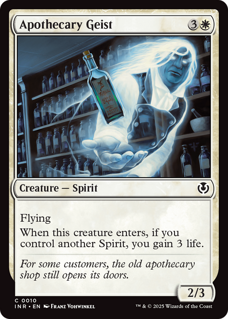 Apothecary Geist [Innistrad Remastered] | Jomio and Rueliete's Cards and Comics