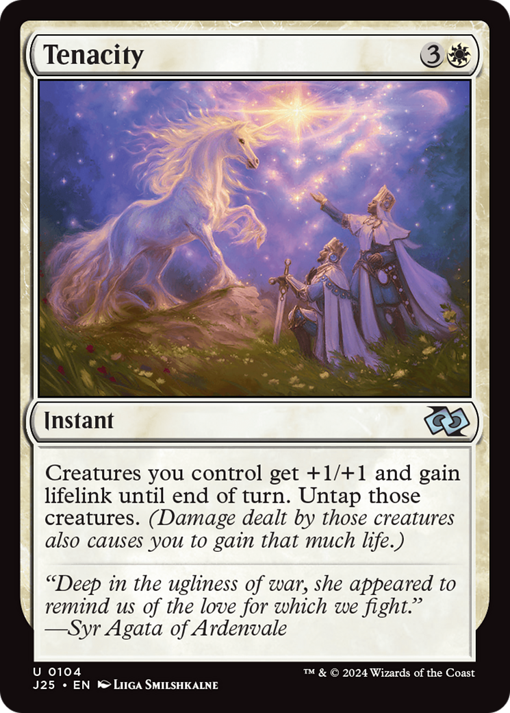 Tenacity [Foundations Jumpstart] | Jomio and Rueliete's Cards and Comics