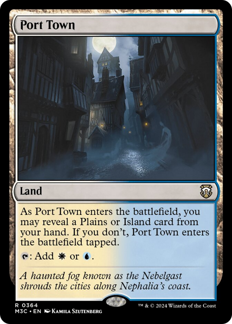 Port Town [Modern Horizons 3 Commander] | Jomio and Rueliete's Cards and Comics