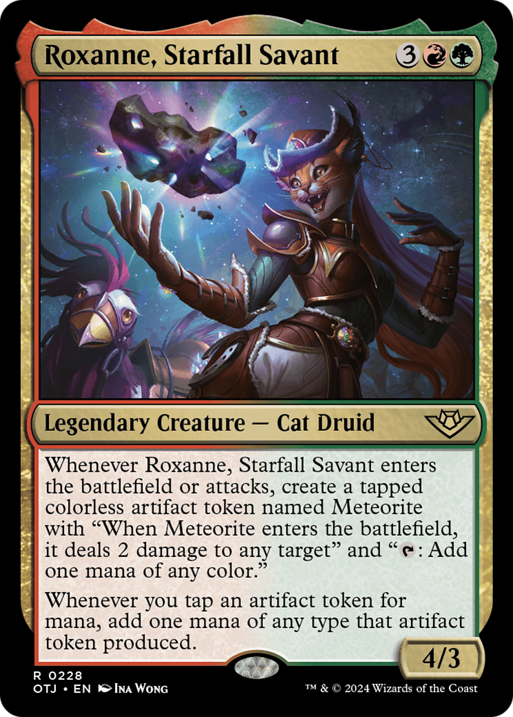 Roxanne, Starfall Savant [Outlaws of Thunder Junction] | Jomio and Rueliete's Cards and Comics