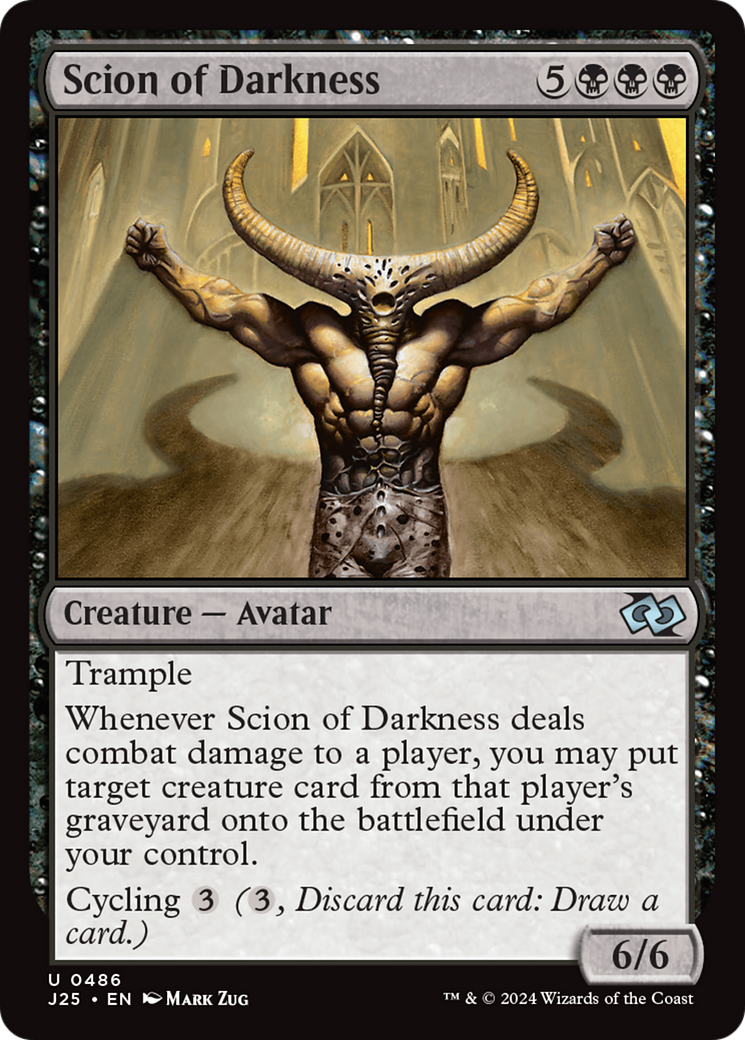 Scion of Darkness [Foundations Jumpstart] | Jomio and Rueliete's Cards and Comics
