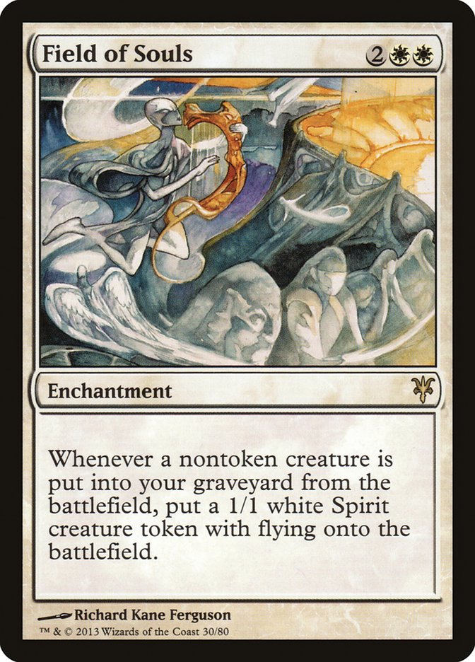 Field of Souls [Duel Decks: Sorin vs. Tibalt] | Jomio and Rueliete's Cards and Comics