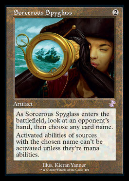 Sorcerous Spyglass (Timeshifted) [Time Spiral Remastered] | Jomio and Rueliete's Cards and Comics