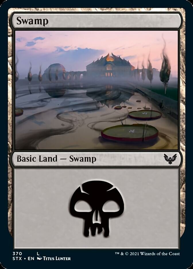 Swamp (370) [Strixhaven: School of Mages] | Jomio and Rueliete's Cards and Comics