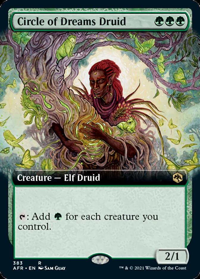 Circle of Dreams Druid (Extended Art) [Dungeons & Dragons: Adventures in the Forgotten Realms] | Jomio and Rueliete's Cards and Comics