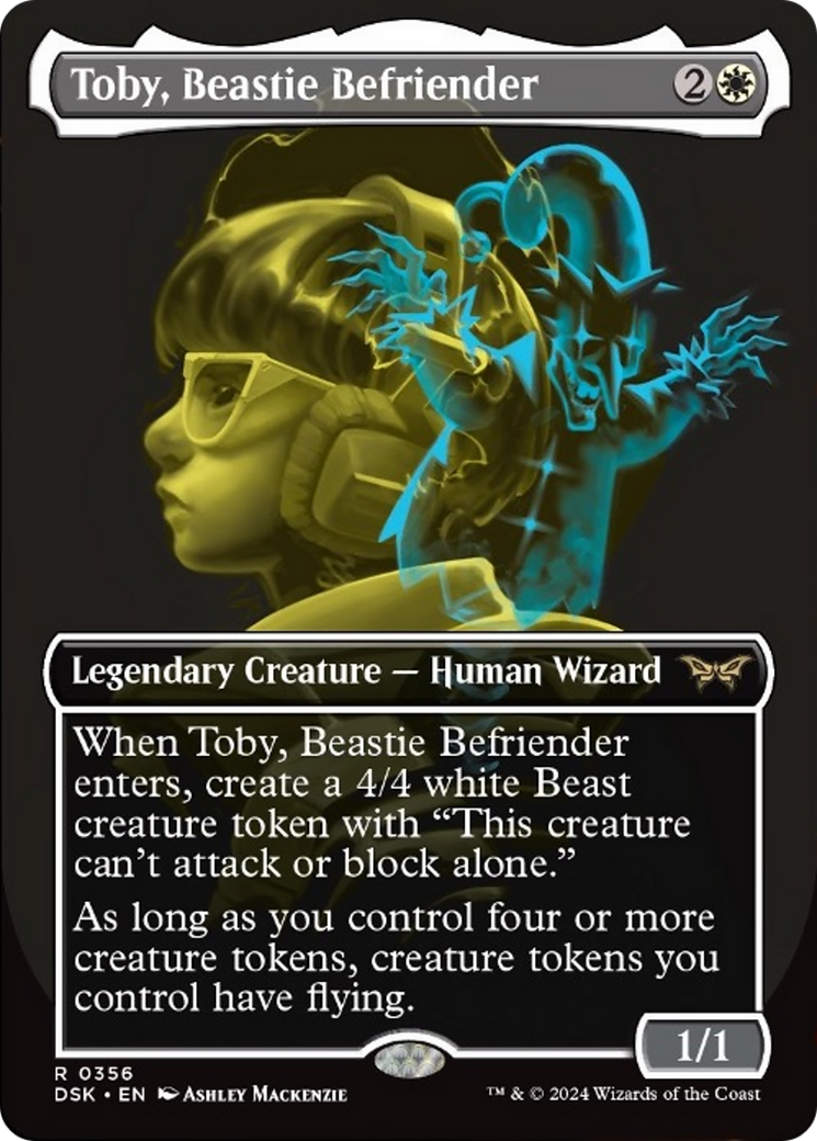 Toby, Beastie Befriender (Showcase) [Duskmourn: House of Horror] | Jomio and Rueliete's Cards and Comics