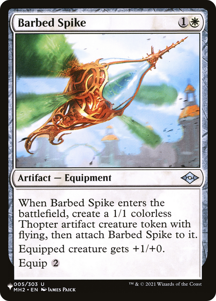Barbed Spike [The List] | Jomio and Rueliete's Cards and Comics