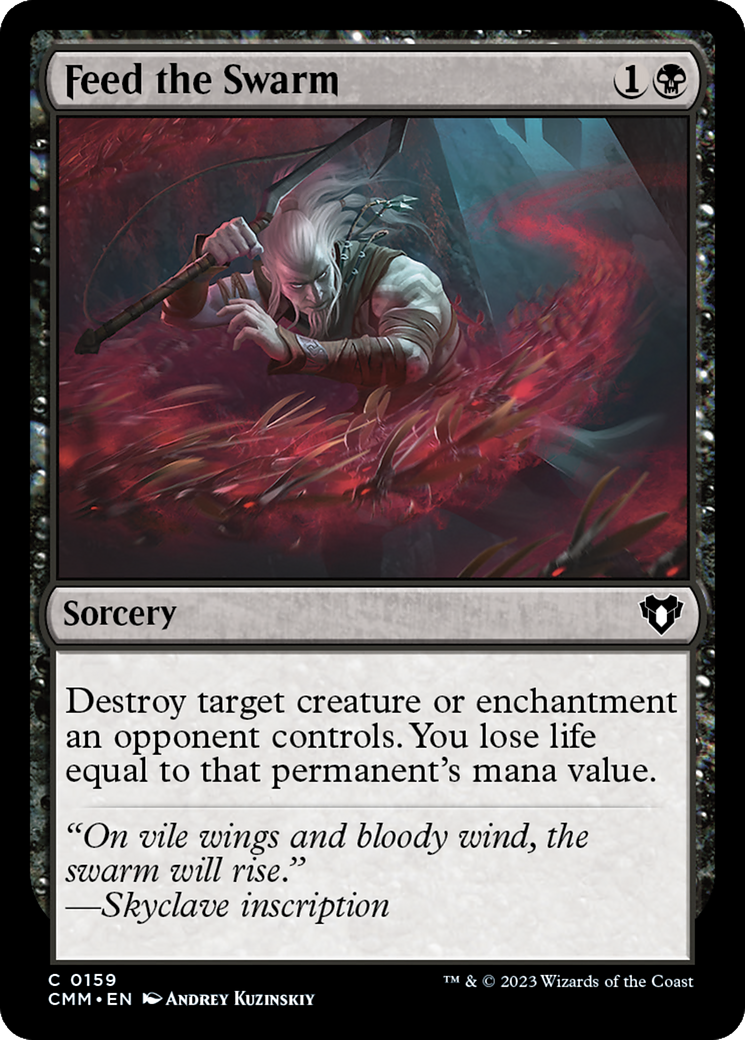 Feed the Swarm [Commander Masters] | Jomio and Rueliete's Cards and Comics