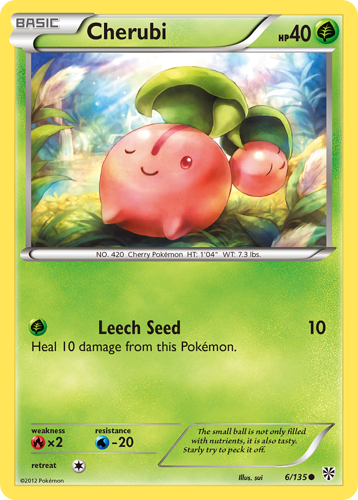Cherubi (6/135) [Black & White: Plasma Storm] | Jomio and Rueliete's Cards and Comics