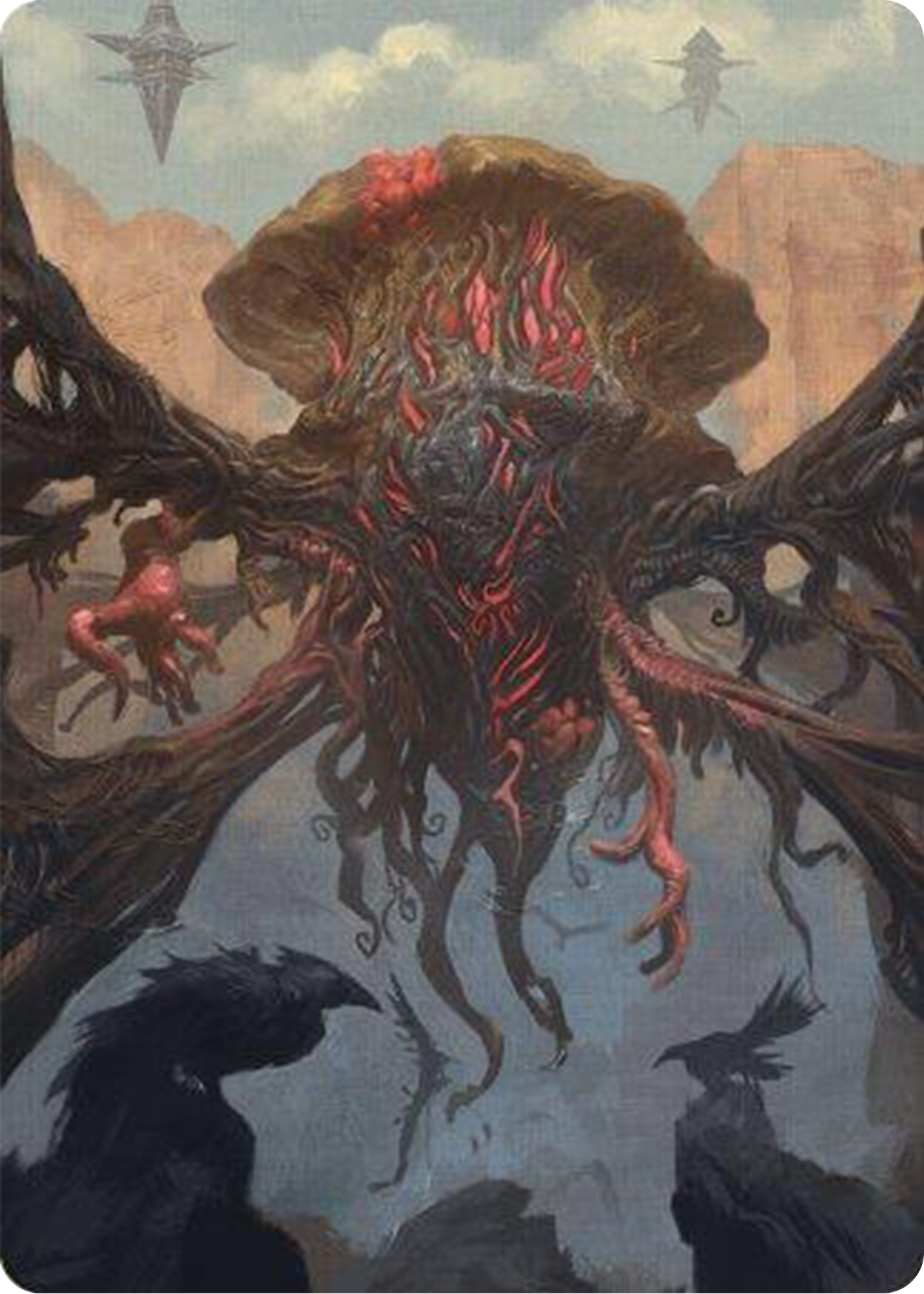 Inversion Behemoth Art Card [Modern Horizons 3 Art Series] | Jomio and Rueliete's Cards and Comics