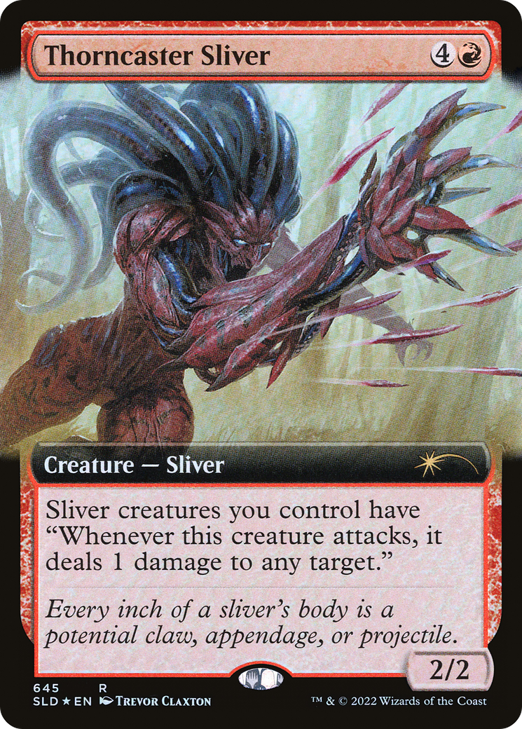 Thorncaster Sliver (Extended Art) [Secret Lair Drop Series] | Jomio and Rueliete's Cards and Comics
