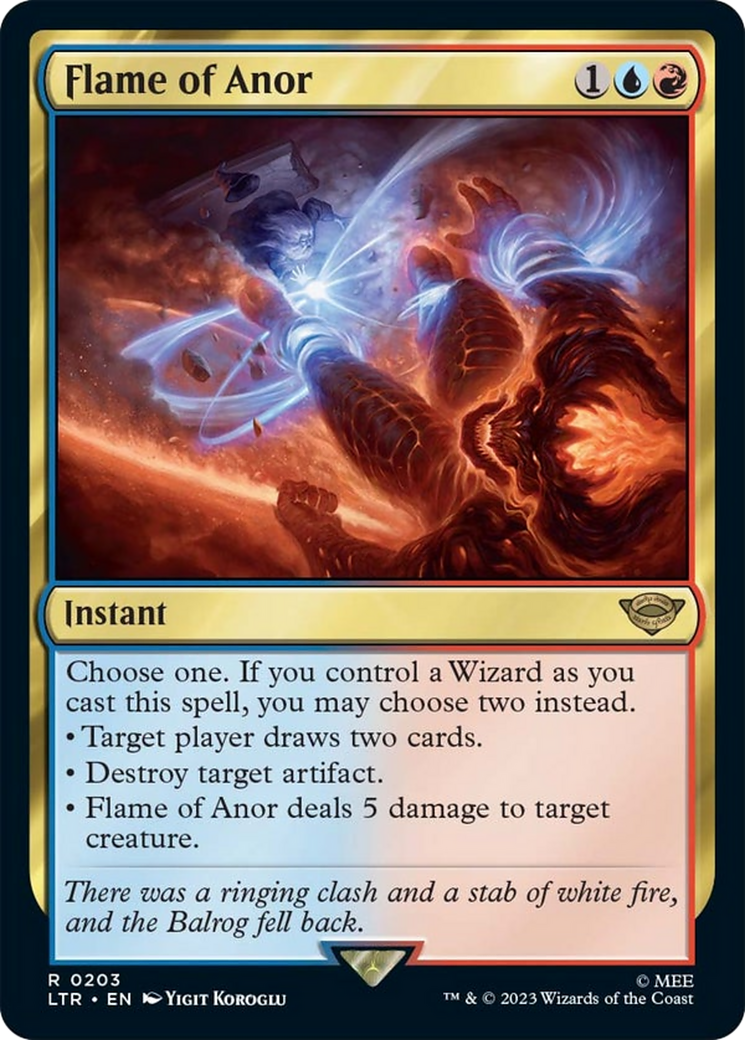 Flame of Anor [The Lord of the Rings: Tales of Middle-Earth] | Jomio and Rueliete's Cards and Comics