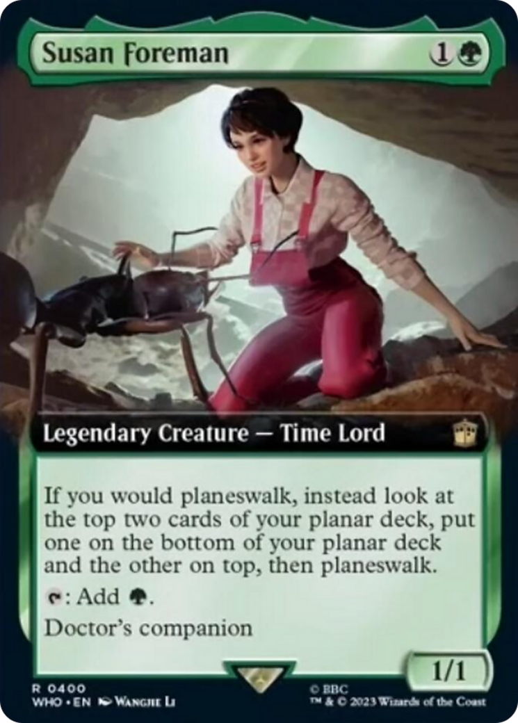 Susan Foreman (Extended Art) [Doctor Who] | Jomio and Rueliete's Cards and Comics