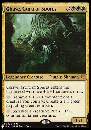 Ghave, Guru of Spores [The List] | Jomio and Rueliete's Cards and Comics