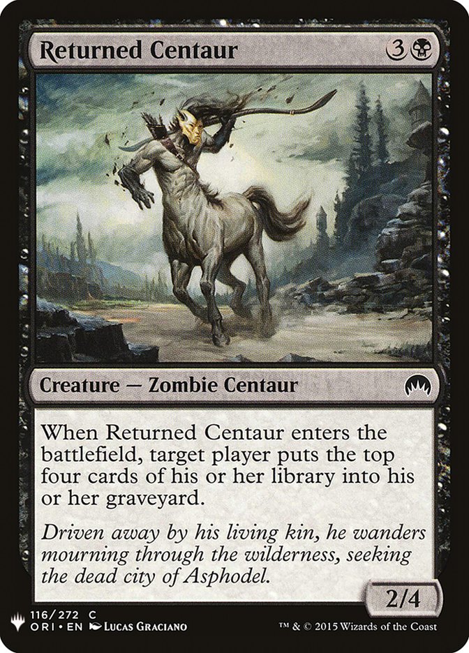 Returned Centaur [Mystery Booster] | Jomio and Rueliete's Cards and Comics