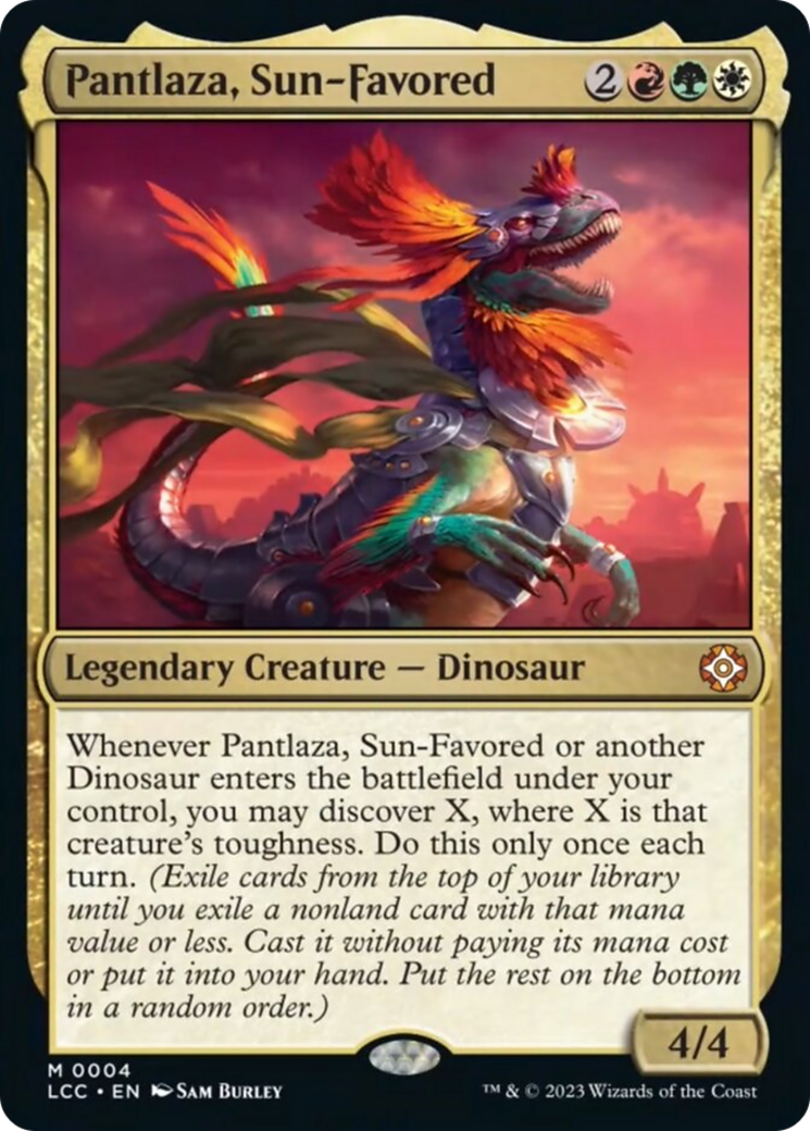 Pantlaza, Sun-Favored [The Lost Caverns of Ixalan Commander] | Jomio and Rueliete's Cards and Comics