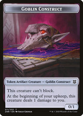 Drake // Goblin Construct Double-Sided Token [Zendikar Rising Tokens] | Jomio and Rueliete's Cards and Comics