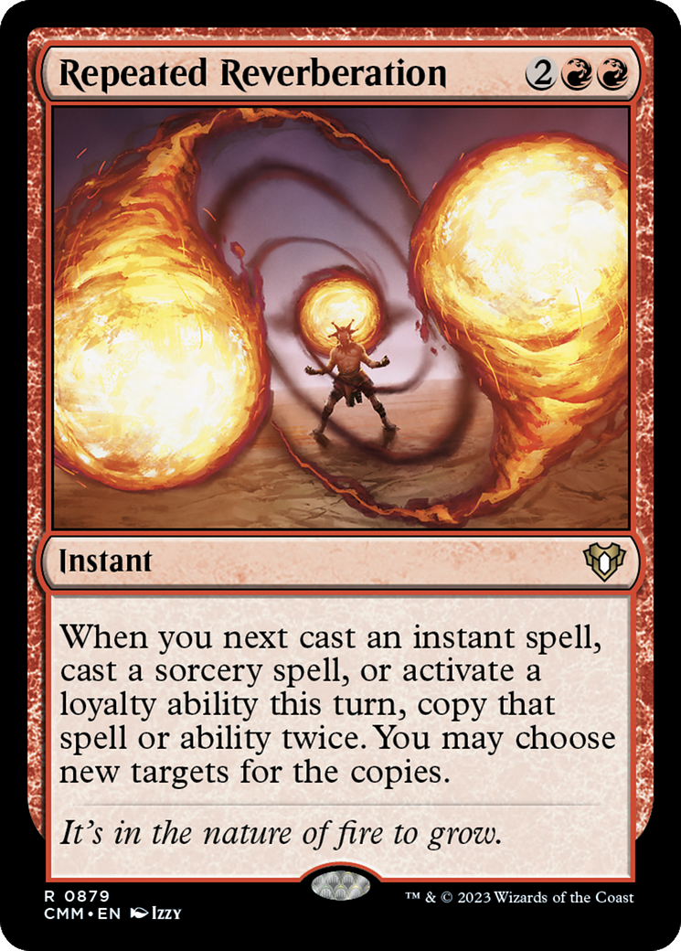 Repeated Reverberation [Commander Masters] | Jomio and Rueliete's Cards and Comics