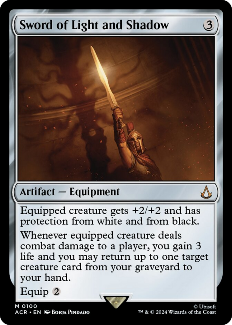 Sword of Light and Shadow [Assassin's Creed] | Jomio and Rueliete's Cards and Comics