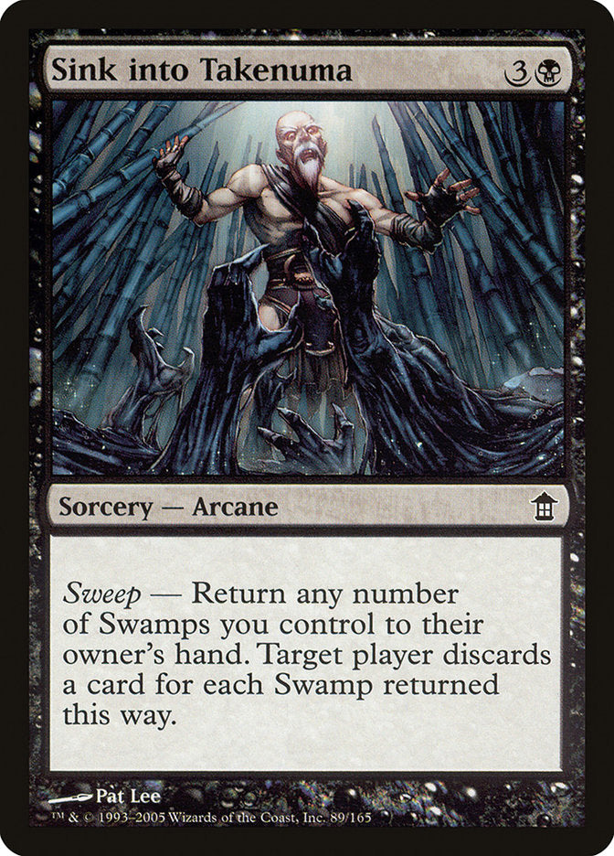 Sink into Takenuma [Saviors of Kamigawa] | Jomio and Rueliete's Cards and Comics