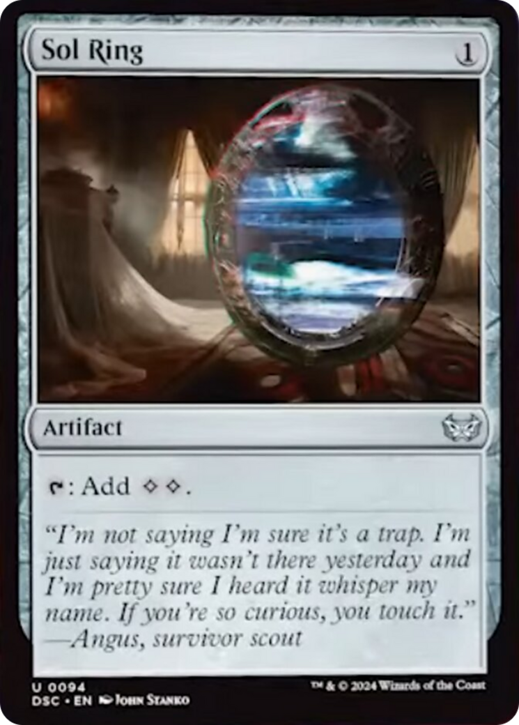 Sol Ring [Duskmourn: House of Horror Commander] | Jomio and Rueliete's Cards and Comics