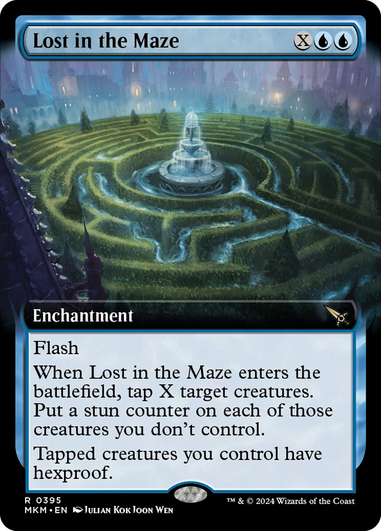 Lost in the Maze (Extended Art) [Murders at Karlov Manor] | Jomio and Rueliete's Cards and Comics