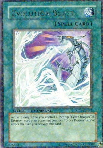 Evolution Burst [DT01-EN045] Rare | Jomio and Rueliete's Cards and Comics
