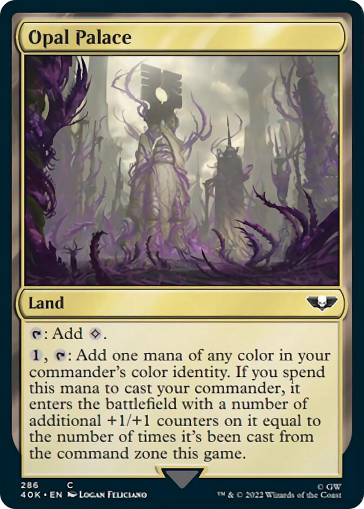 Opal Palace [Warhammer 40,000] | Jomio and Rueliete's Cards and Comics