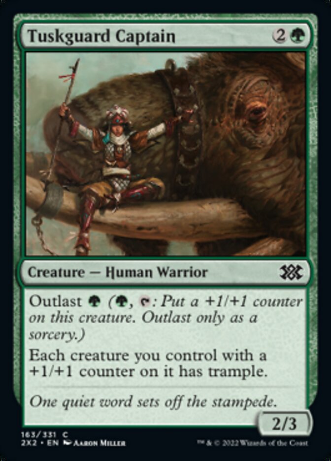 Tuskguard Captain [Double Masters 2022] | Jomio and Rueliete's Cards and Comics
