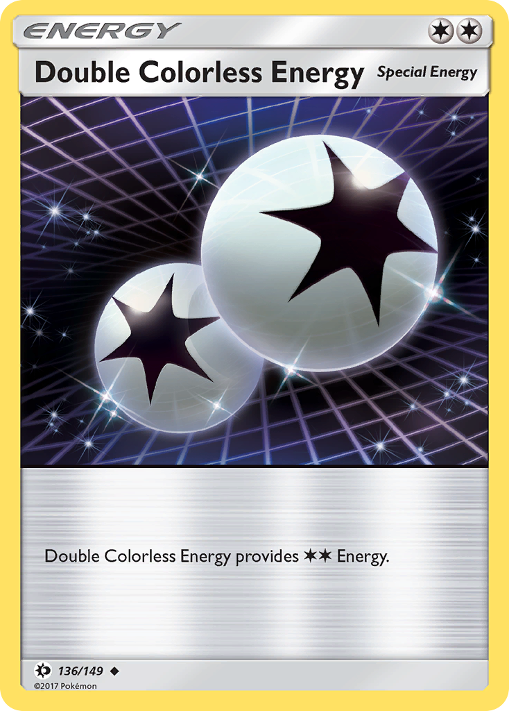 Double Colorless Energy (136/149) [Sun & Moon: Base Set] | Jomio and Rueliete's Cards and Comics
