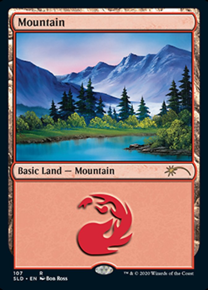 Mountain (107) [Secret Lair Drop Series] | Jomio and Rueliete's Cards and Comics