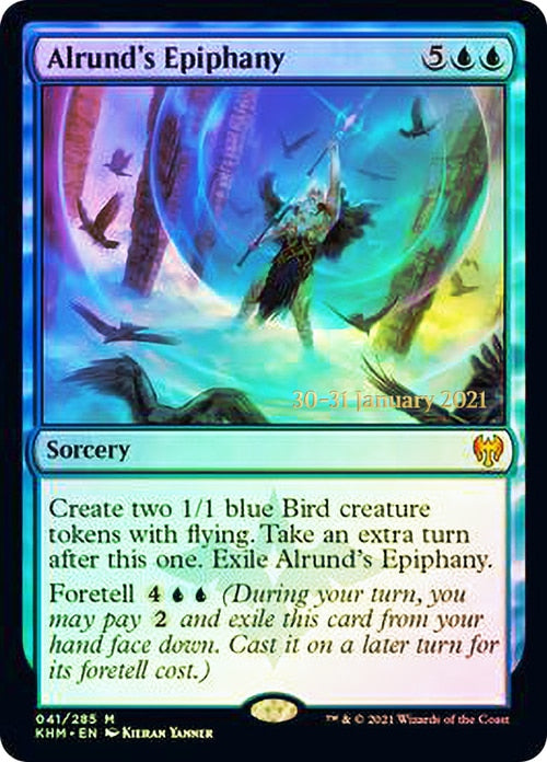 Alrund's Epiphany [Kaldheim Prerelease Promos] | Jomio and Rueliete's Cards and Comics