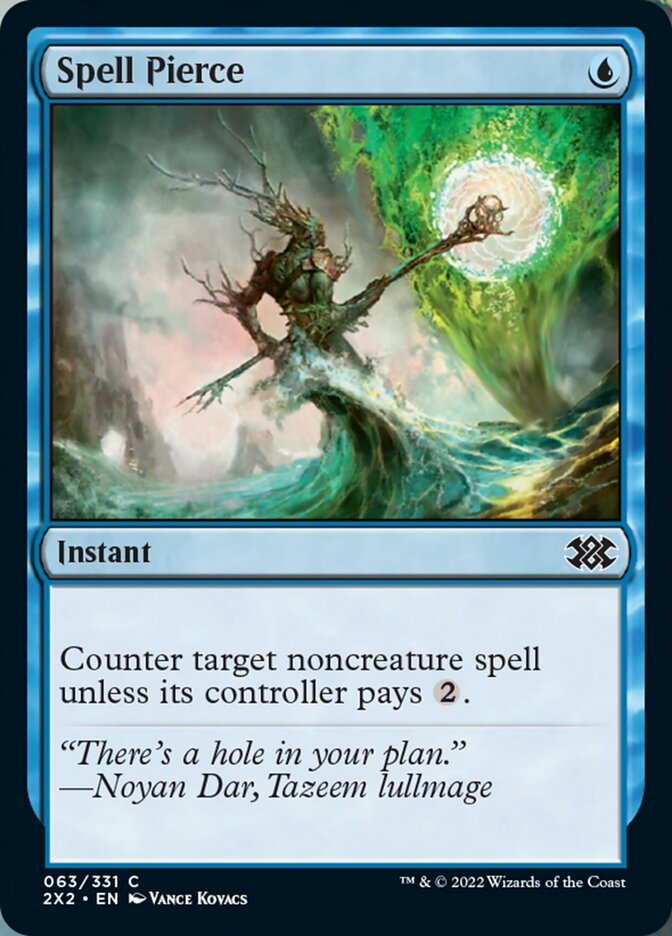 Spell Pierce [Double Masters 2022] | Jomio and Rueliete's Cards and Comics