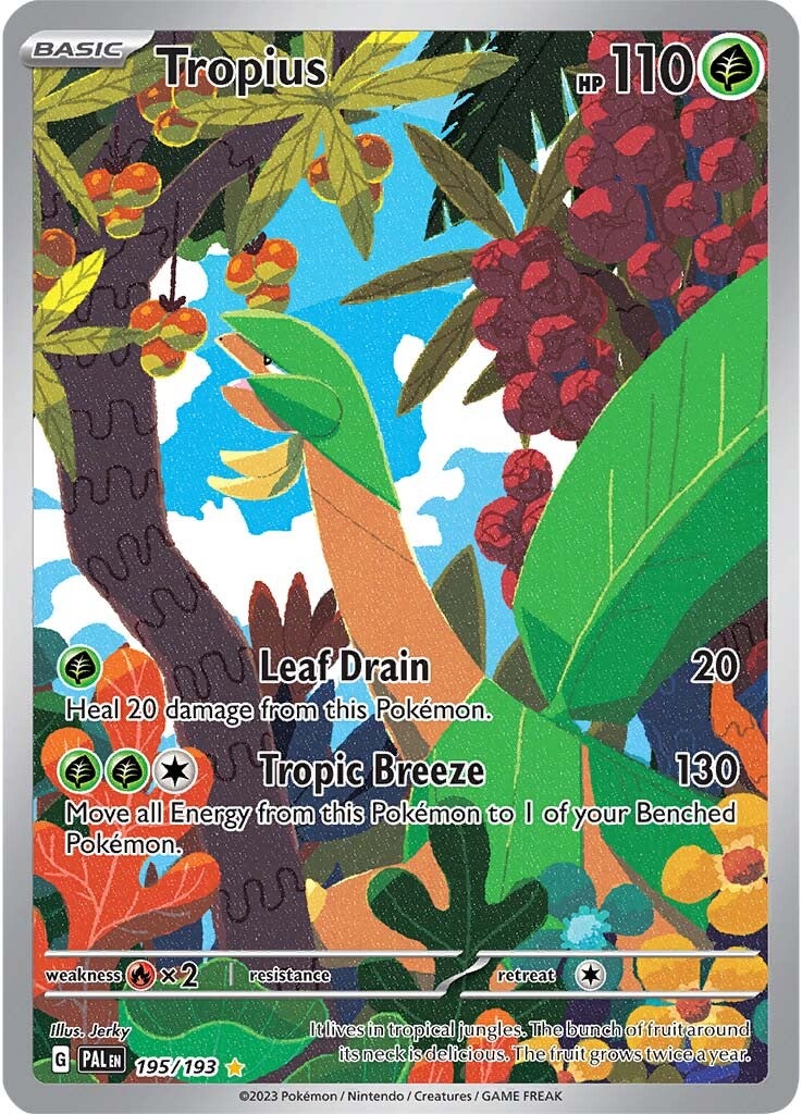 Tropius (195/193) [Scarlet & Violet: Paldea Evolved] | Jomio and Rueliete's Cards and Comics