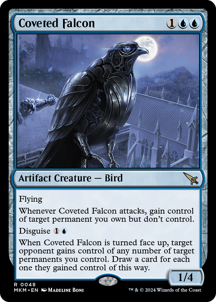 Coveted Falcon [Murders at Karlov Manor] | Jomio and Rueliete's Cards and Comics