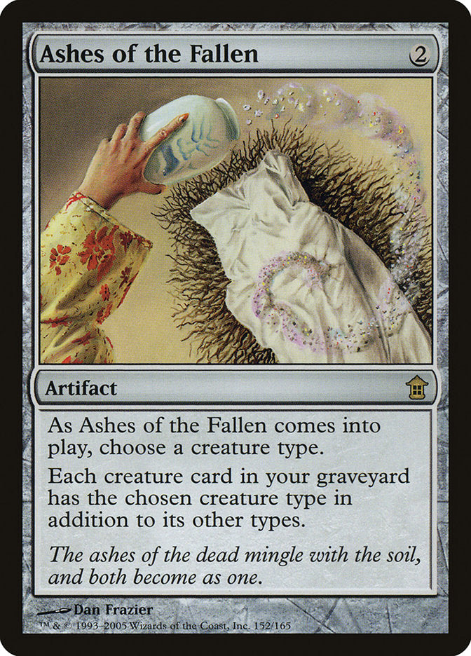 Ashes of the Fallen [Saviors of Kamigawa] | Jomio and Rueliete's Cards and Comics