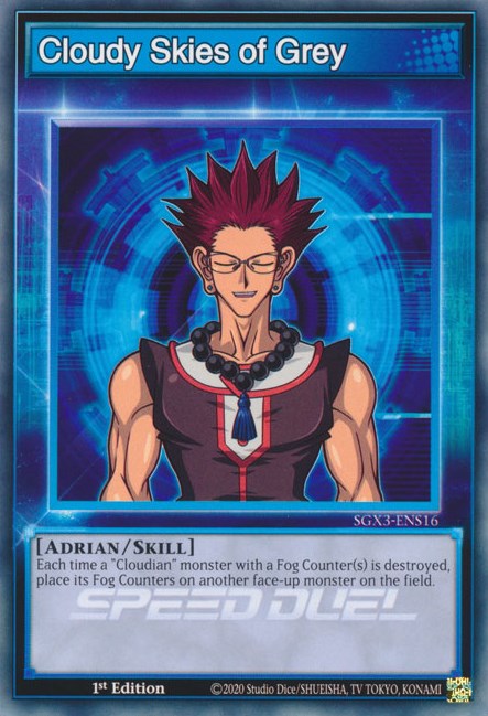 Cloudy Skies of Grey [SGX3-ENS16] Common | Jomio and Rueliete's Cards and Comics