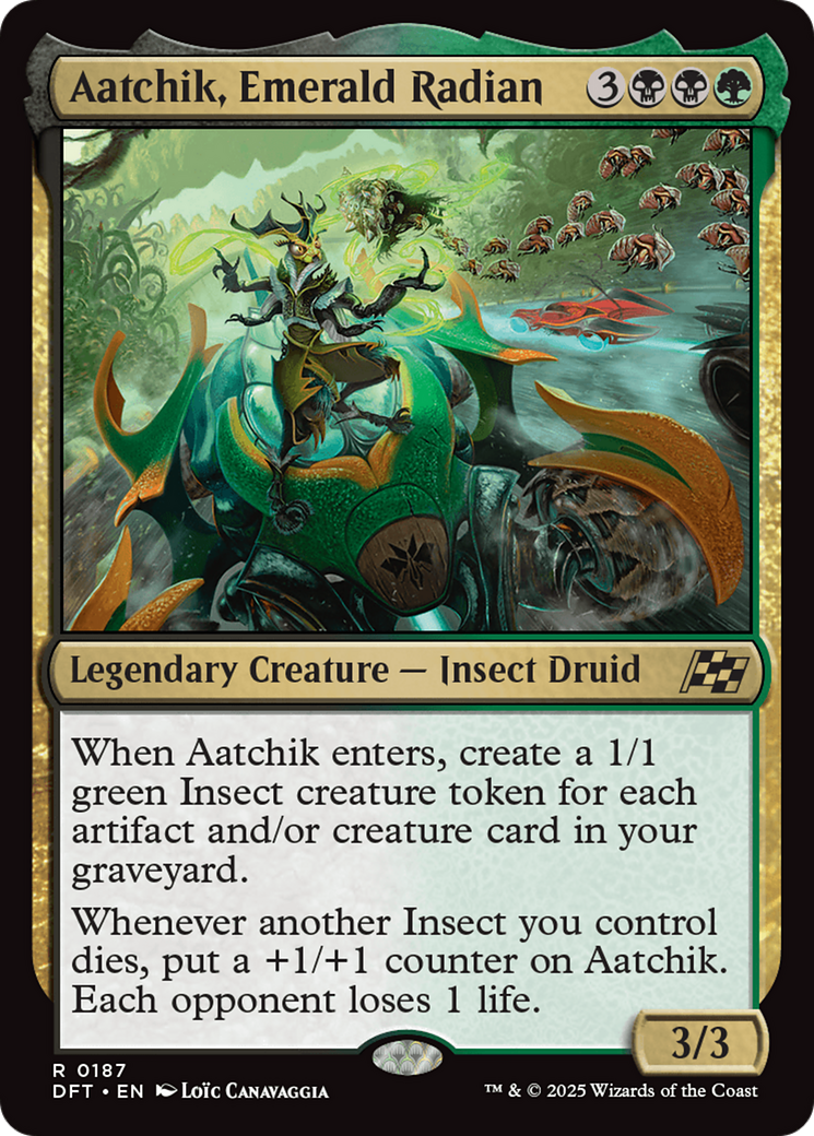Aatchik, Emerald Radian [Aetherdrift] | Jomio and Rueliete's Cards and Comics