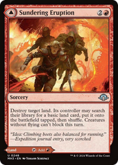 Sundering Eruption // Volcanic Fissure [Modern Horizons 3] | Jomio and Rueliete's Cards and Comics