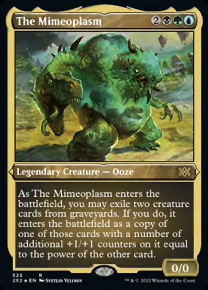 The Mimeoplasm (Foil Etched) [Double Masters 2022] | Jomio and Rueliete's Cards and Comics