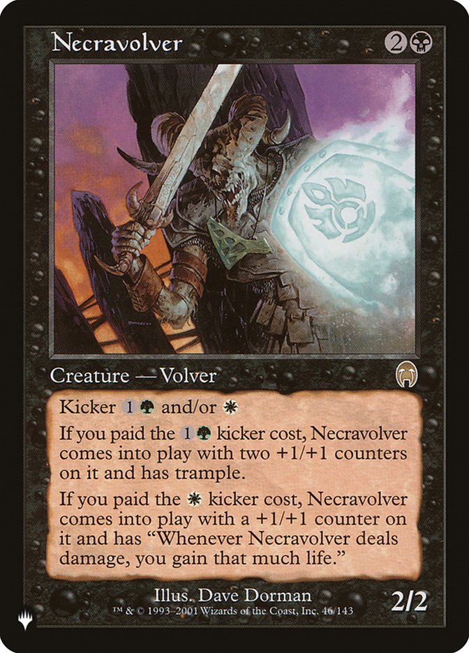 Necravolver [The List] | Jomio and Rueliete's Cards and Comics