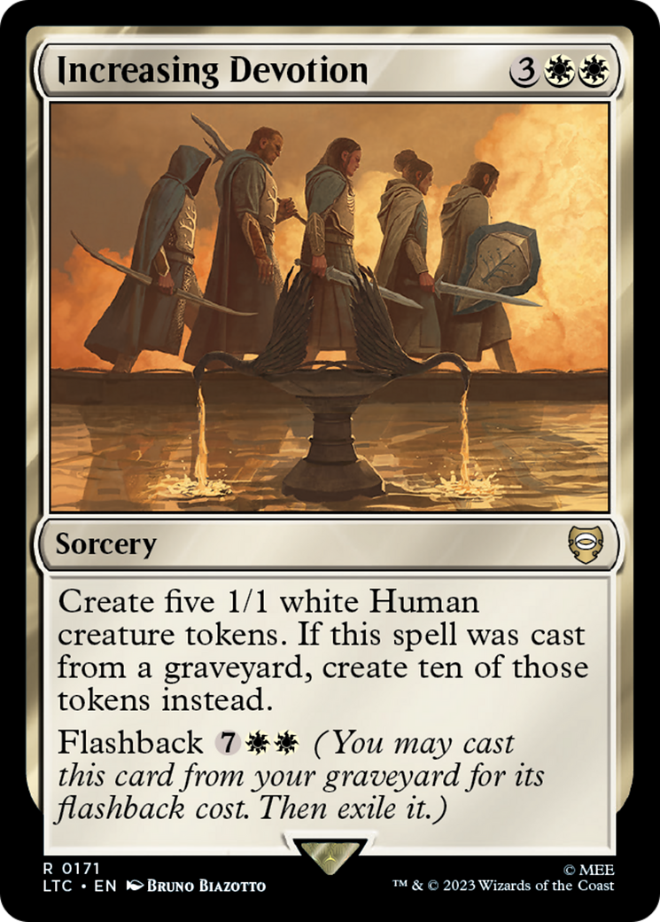 Increasing Devotion [The Lord of the Rings: Tales of Middle-Earth Commander] | Jomio and Rueliete's Cards and Comics