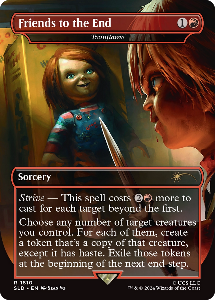 Friends to the End - Twinflame [Secret Lair Drop Series] | Jomio and Rueliete's Cards and Comics