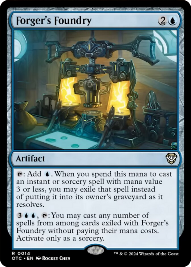Forger's Foundry [Outlaws of Thunder Junction Commander] | Jomio and Rueliete's Cards and Comics