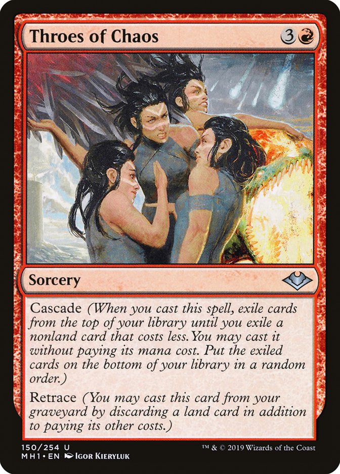 Throes of Chaos [Modern Horizons] | Jomio and Rueliete's Cards and Comics