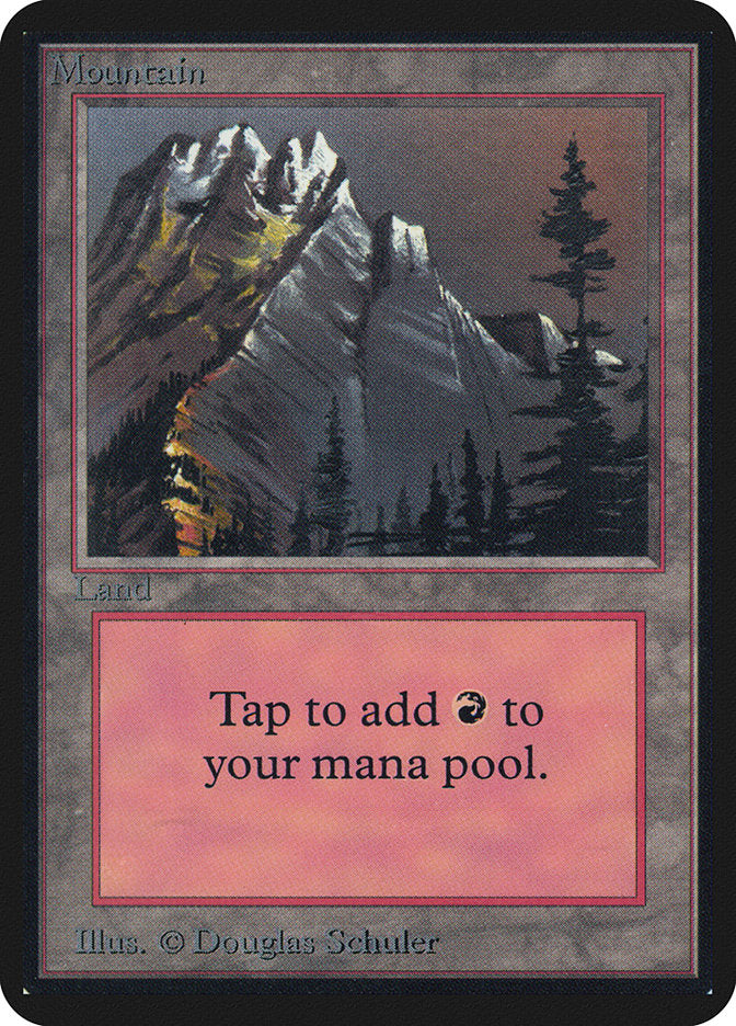 Mountain (292) [Alpha Edition] | Jomio and Rueliete's Cards and Comics
