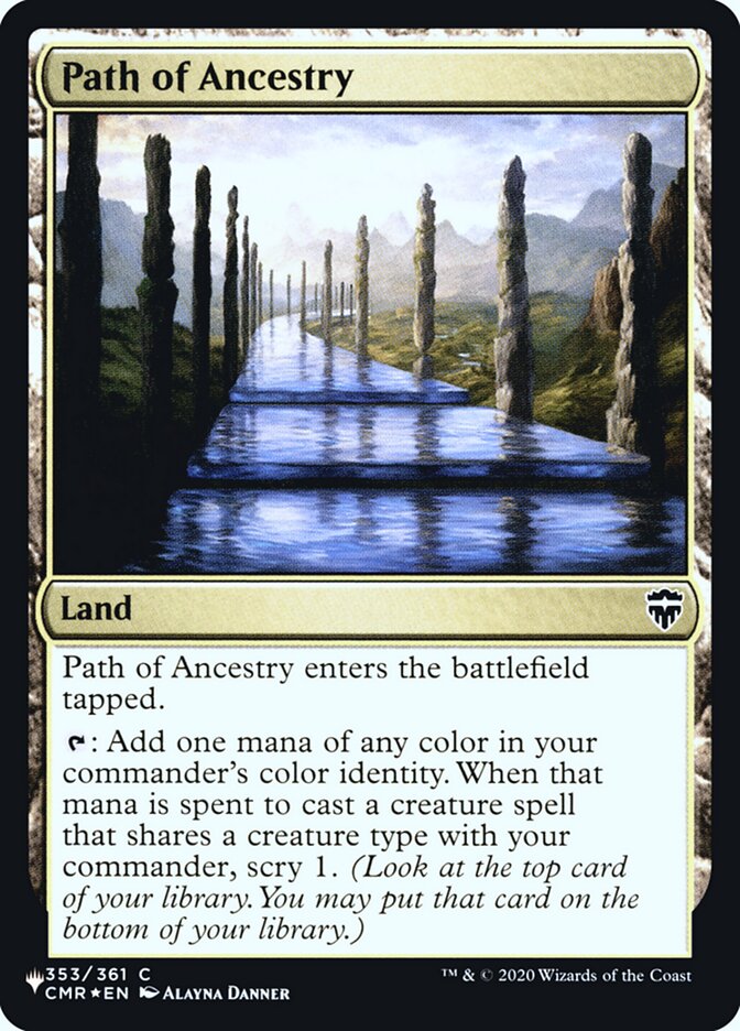 Path of Ancestry [Secret Lair: Heads I Win, Tails You Lose] | Jomio and Rueliete's Cards and Comics