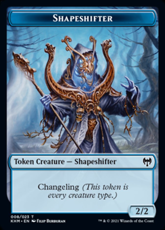 Shapeshifter Token [Kaldheim Tokens] | Jomio and Rueliete's Cards and Comics