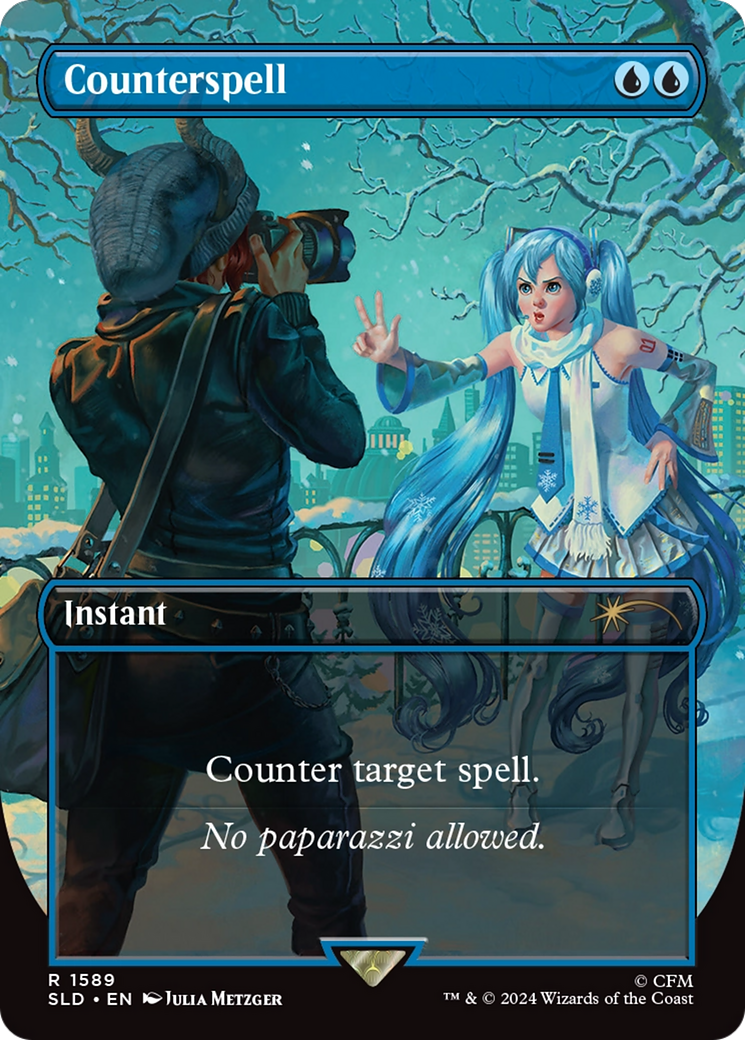 Counterspell (1589) [Secret Lair Drop Series] | Jomio and Rueliete's Cards and Comics