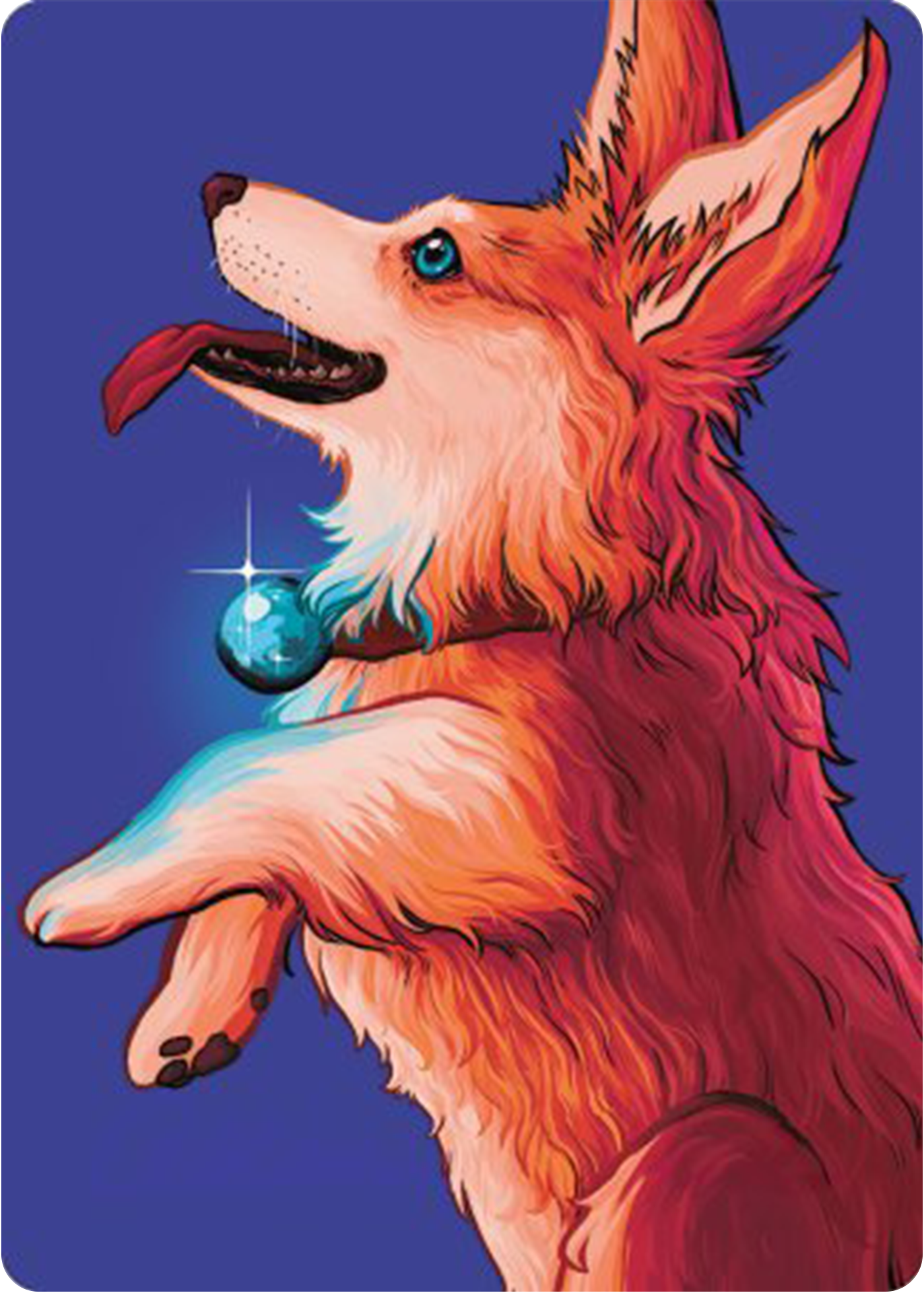 Phelia, Exuberant Shepherd Art Card [Modern Horizons 3 Art Series] | Jomio and Rueliete's Cards and Comics